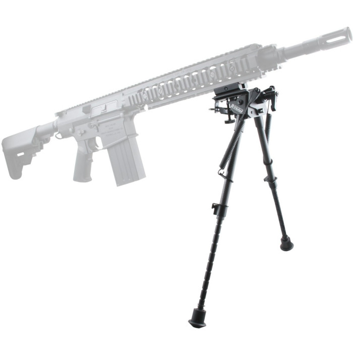 Сошки Vector Optics Carbon Fiber 9-13.5" Swivel Spring Bipod (RSCFS-09)