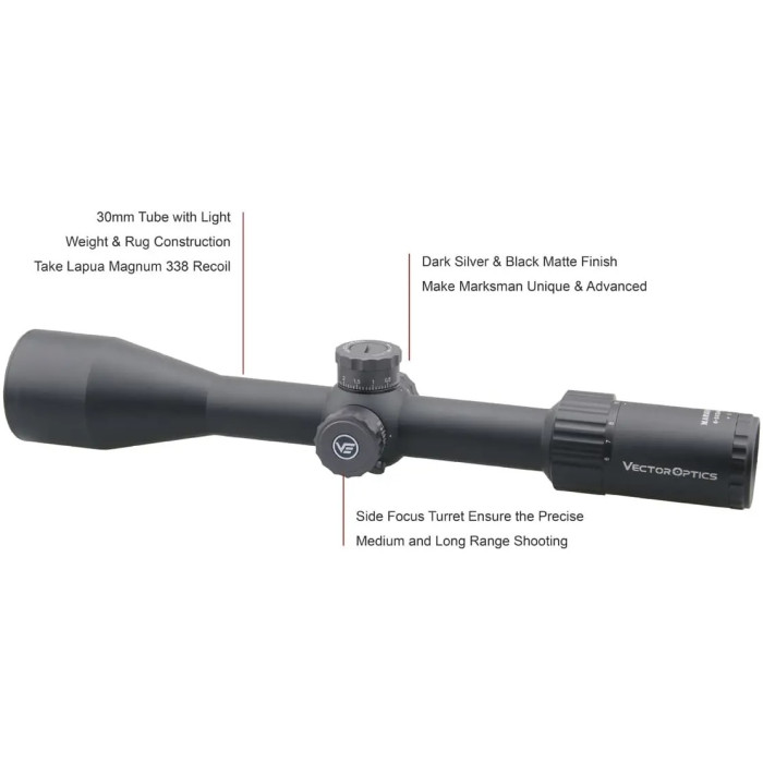 Прицел оптический Vector Optics Marksman 6-24x50 (30mm) FFP (SCFF-26)