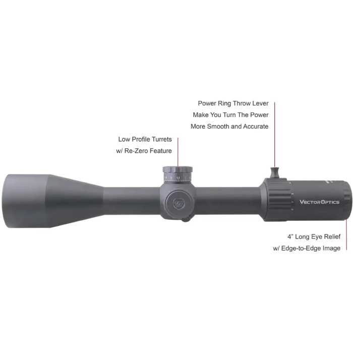 Прицел оптический Vector Optics Marksman 6-24x50 (30mm) FFP (SCFF-26)