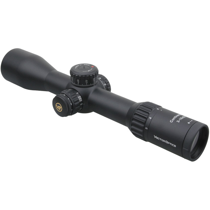 Прицел оптический Vector Optics Continental 3-18x50 (34 mm) illum. FFP VCT-34 (SCFF-28)
