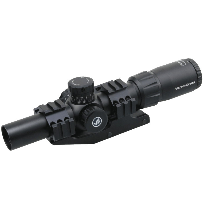 Приціл оптичний Vector Optics Mustang 1-4x24FFP Riflescope (SCFF-36)