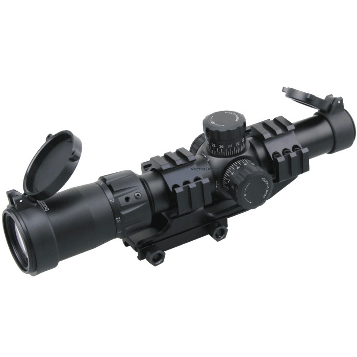 Приціл оптичний Vector Optics Mustang 1-4x24FFP Riflescope (SCFF-36)