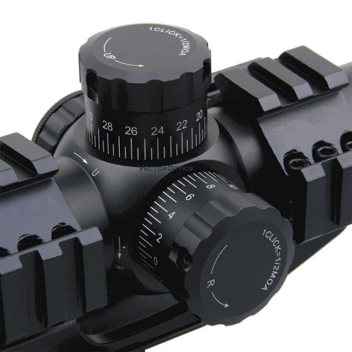 Приціл оптичний Vector Optics Mustang 1-4x24FFP Riflescope (SCFF-36)