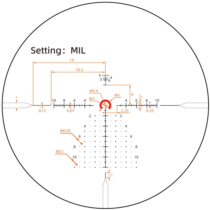 Приціл оптичний Vector Optics Constantine 1-10x24 (30mm) HD illum. FFP VCO-2 MIL (SCFF-42)