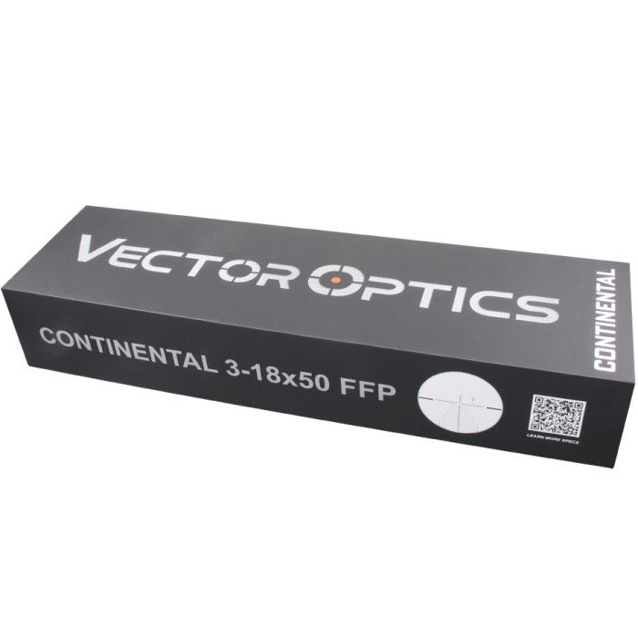 Прицел оптический Vector Optics Continental 3-18x50 (34mm) illum. FFP VEC-MBR (SCFF-43)