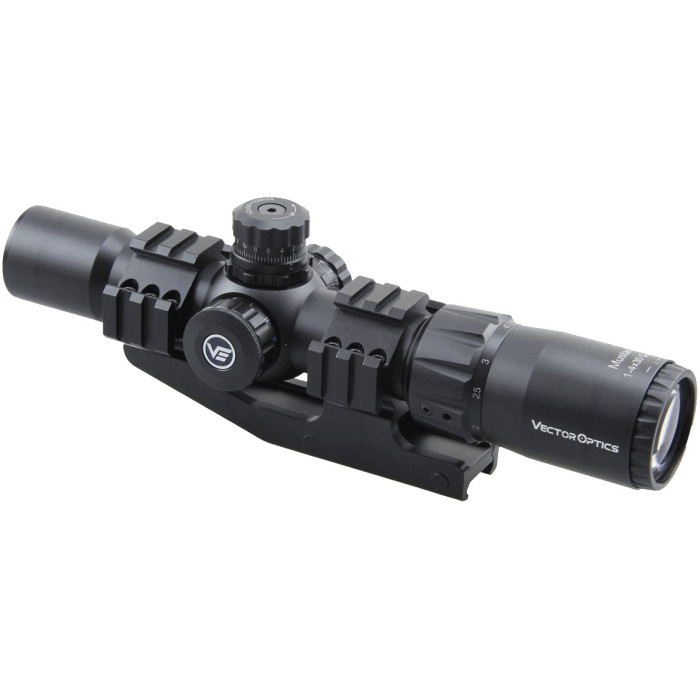 Приціл оптичний Vector Optics Mustang GENII 1-4X30 SFP (SCOC-29)
