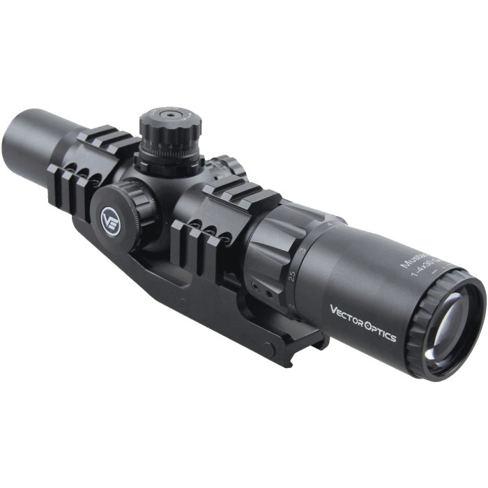 Приціл оптичний Vector Optics Mustang GENII 1-4X30 SFP (SCOC-29)