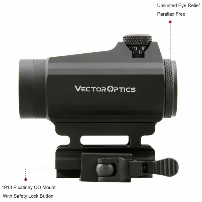 Прицел коллиматорный Vector Optics Maverick 1x22 Gen II (SCRD-12II)