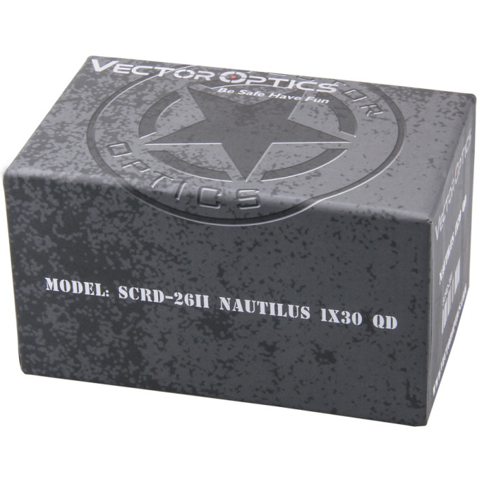 Приціл коліматорний Vector Optics Nautilus 1x30 QD 3 MOA (SCRD-26II)