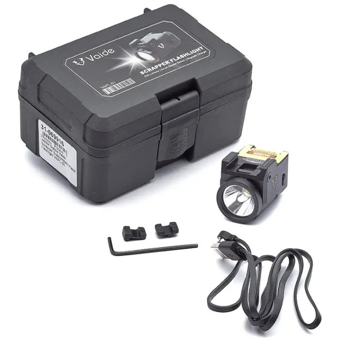 Подствольный фонарь Vector Optics Vaide Scrapper Subcompact Pistol Flashlight 500 Lm (VAPL-01)