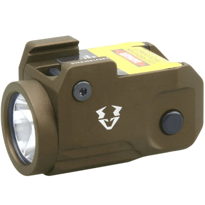 Підствольний ліхтар Vector Optics Vaide Scrapper Subcompact Pistol Flashlight 500 Lm FDE (VAPL-02)