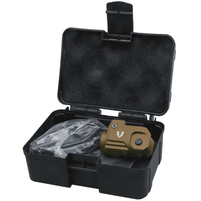 Підствольний ліхтар Vector Optics Vaide Scrapper Subcompact Pistol Flashlight 500 Lm FDE (VAPL-02)