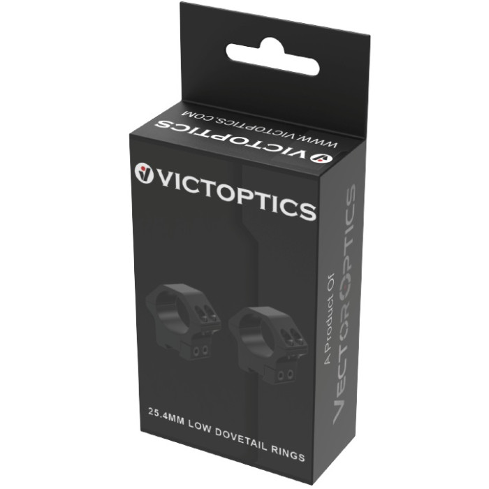 Кольца Vector Optics 25.4 низкие на ласточкин хвост (VIMD-01)