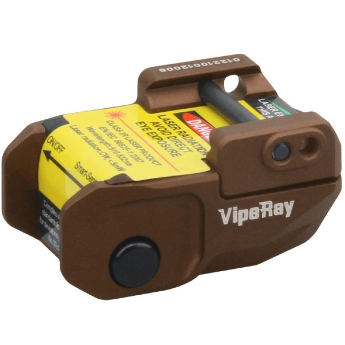 Лазерний цілевказівник Vector Optics VipeRay Scrapper Subcompact Pistol Green Laser Sight FDE (VRGL-P02)
