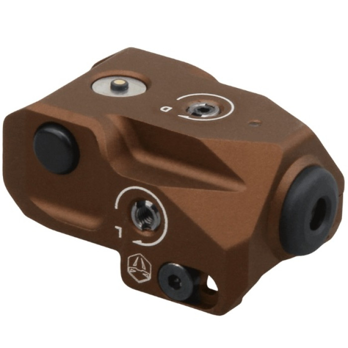 Лазерний цілевказівник Vector Optics VipeRay Scrapper Subcompact Pistol Green Laser Sight FDE (VRGL-P02)