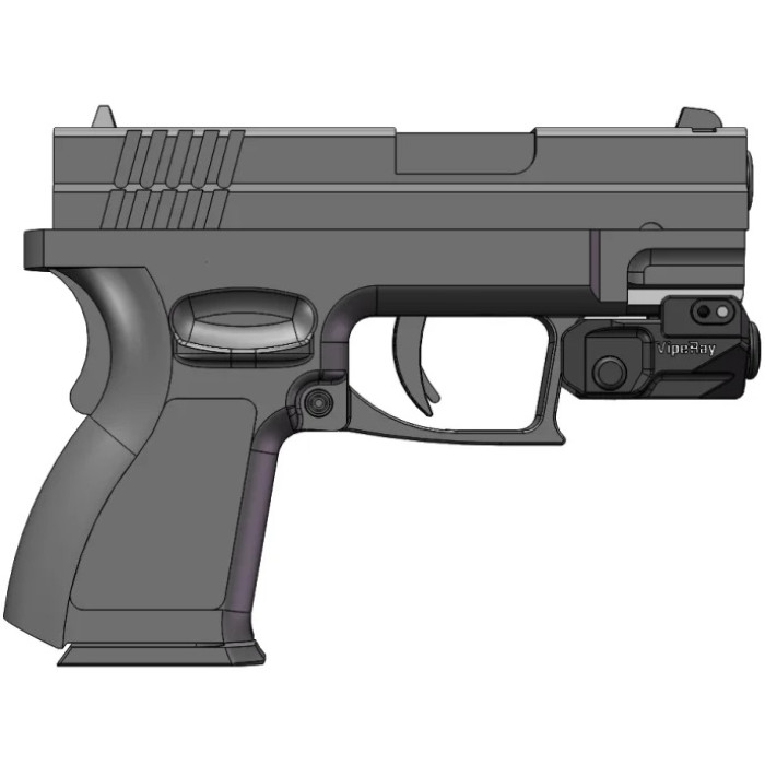 Лазерний цілевказівник Vector Optics VipeRay Scrapper Subcompact Pistol Green Laser Sight FDE (VRGL-P02)