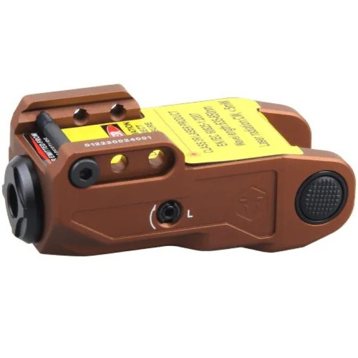 Лазерный целеуказатель Vector Optics VipeRay Scrapper Subcompact Pistol Red Laser Sight FDE (VRRL-P04)