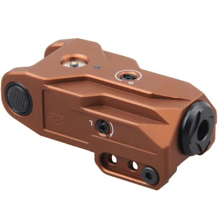Лазерный целеуказатель Vector Optics VipeRay Scrapper Subcompact Pistol Red Laser Sight FDE (VRRL-P04)