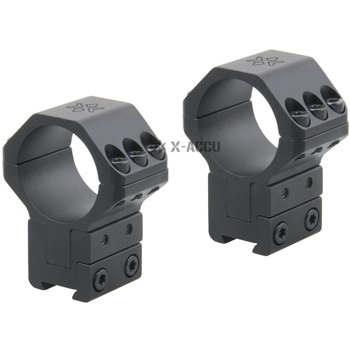 Кольца с регулируемой высотой на ласточкин хвост Vector Optics X-Accu 30 mm (XASR-3045)