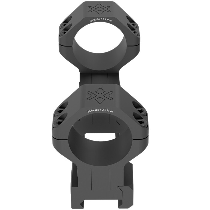Кольца с выносом Vector Optics X-Aссu 30 mm на Вивер/Пикатинни с регулируемой высотой 35-41 mm (XASR-3060)