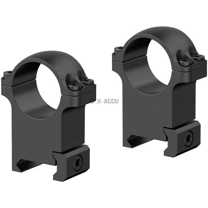Кільця сталеві високий профіль Vector Optics 25.4 mm Weaver (XASR-S03)