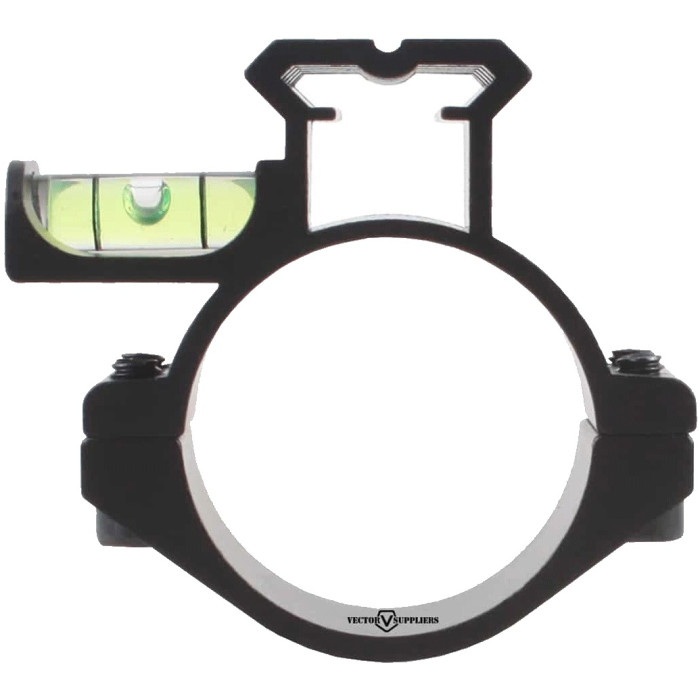 Кільце з бульбашковим рівенем і планкою Пікатінні зверху Vector Optics 30/25.4 mm (SCACD-07)