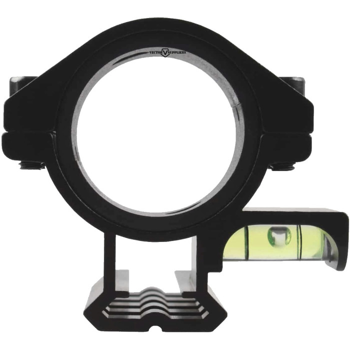 Кільце з бульбашковим рівенем і планкою Пікатінні зверху Vector Optics 30/25.4 mm (SCACD-07)