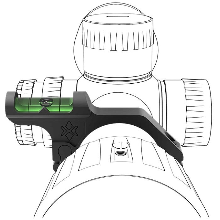 Кільце з бульбашковим рівенем Vector Optics 34 mm Gen II (SCACD-27)
