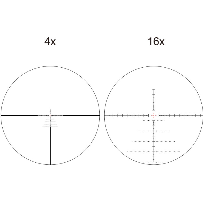 Приціл оптичний Vector Optics Sentinel 4-16x44 (30 mm) FFP illum. VSE-3 MOA (SCFF-56)