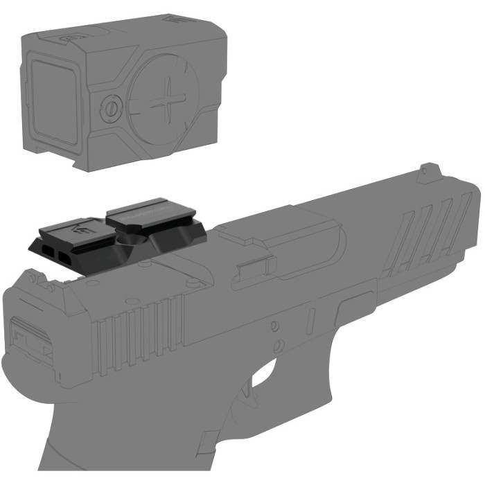 Перехідник Vector Optics з MOJ платформи (Trijicon RMR) на VOD footprint (SCRD-63/SCRD-75) (SCFRM-13)