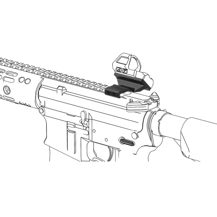 Універсальне кріплення для коліматорів Vector Optics під кутом 45° (SCFRM-29)