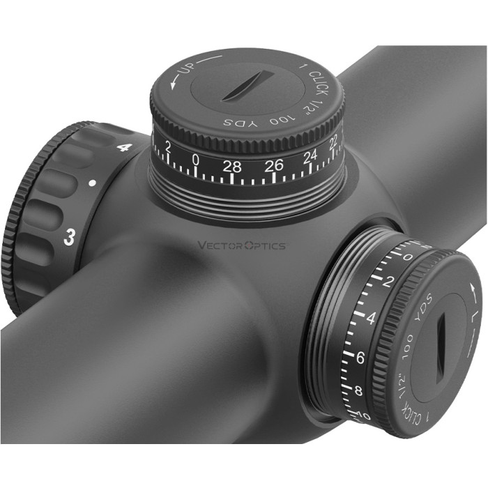 Приціл оптичний Vector Optics Continental X6 1-6x24 (30 mm) SFP illum. Fiber German 4 (SCOC-48)