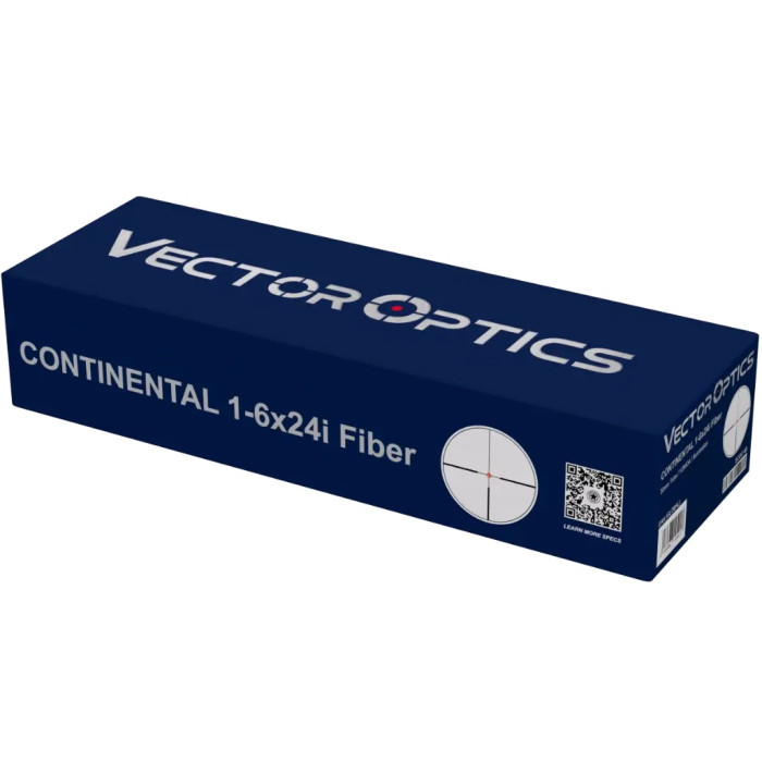 Приціл оптичний Vector Optics Continental X6 1-6x24 (30 mm) SFP illum. Fiber German 4 (SCOC-48)