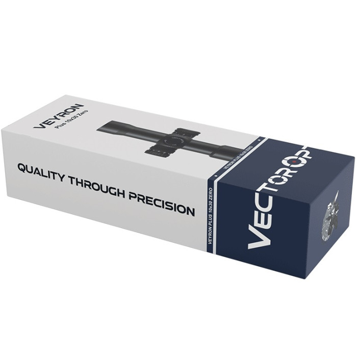 Приціл оптичний Vector Optics Veyron Plus 10x30 Zero (30 mm) SFP illum. MPR-V10 (SCOM-46)