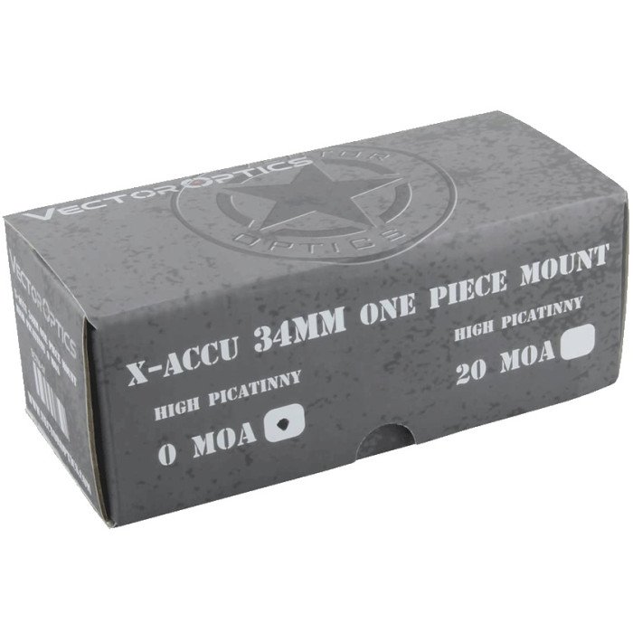Моноблок Vector Optics X-ACCU 34 mm High на Пікатінні (SCTM-57)
