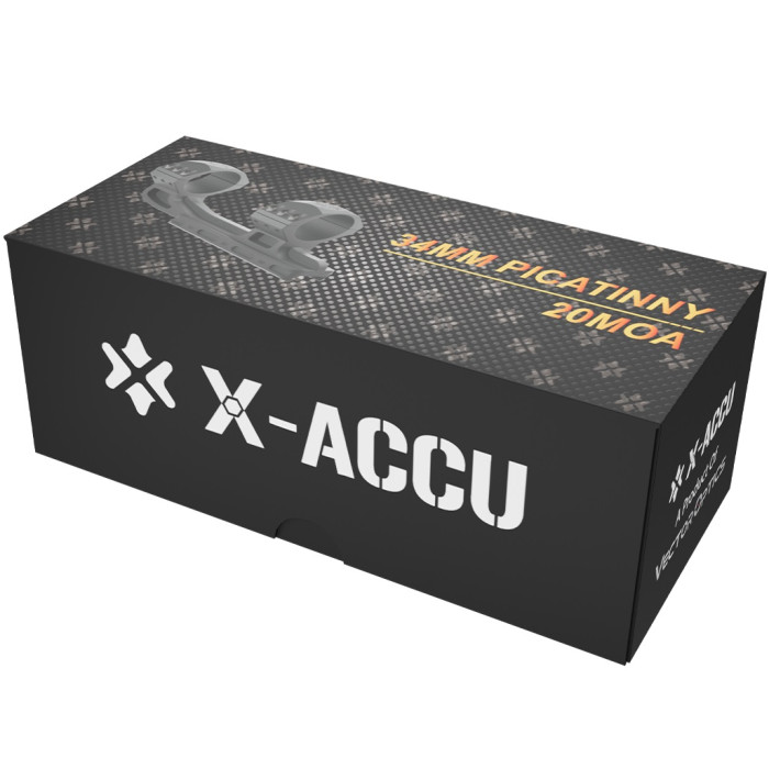 Моноблок Vector Optics 34 mm 20 МОА High на Пікатінні (XASR-3015)