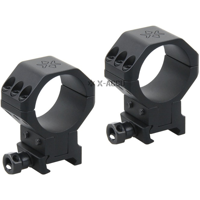 Кільця Vector Optics X-Accu 34 mm на Вівер/Пікатінні з регульованою висотою 34.5-40.5 mm (XASR-3050)