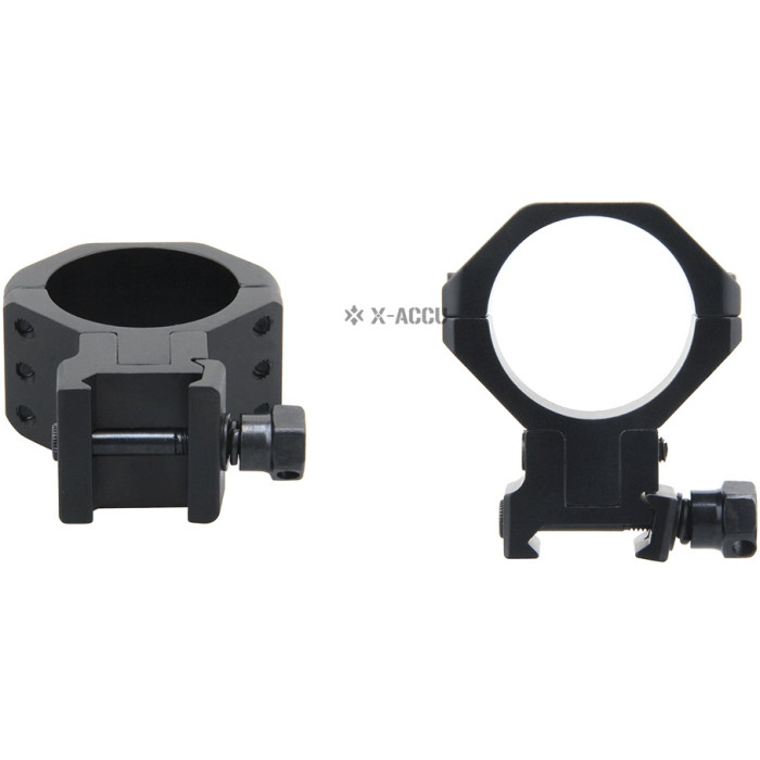 Кільця Vector Optics X-Accu 34 mm на Вівер/Пікатінні з регульованою висотою 34.5-40.5 mm (XASR-3050)