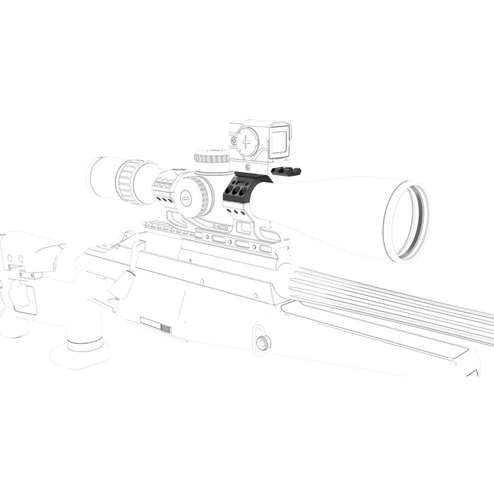 Набор креплений Vector Optics на моноблок X-ACCU 34 mm для коллиматоров (XASR-A01)