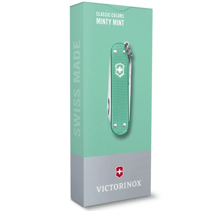 Ніж швейцарський Victorinox Classic SD Alox Minty Mint (0.6221.221G)