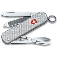 Нож швейцарский Victorinox Classic SD Alox silver (0.6221.26)