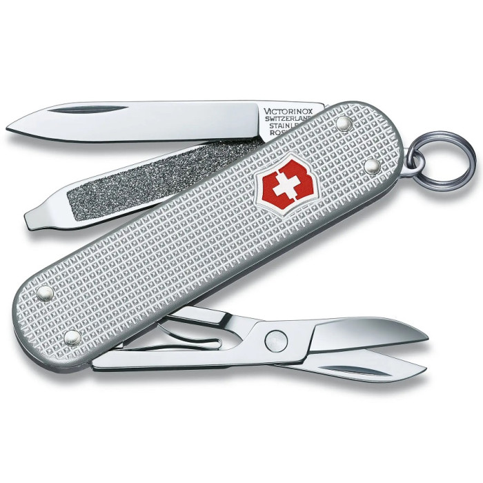 Ніж швейцарський Victorinox Classic SD Alox silver (0.6221.26)
