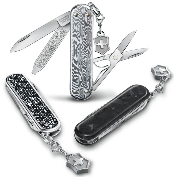 Ніж швейцарський Victorinox Classic SD Brilliant Damast (0.6221.34)