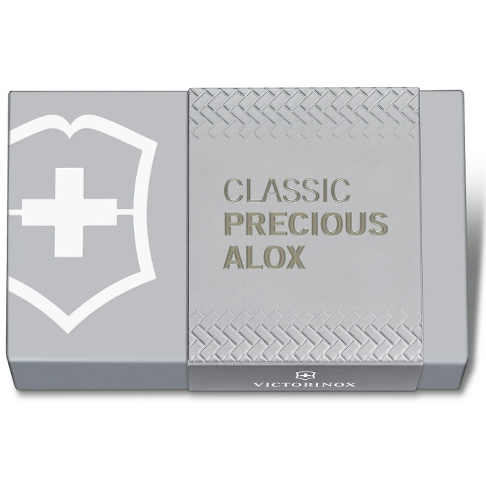 Ніж швейцарський Victorinox Classic SD Precious Alox Infinite Grey (0.6221.4031G)