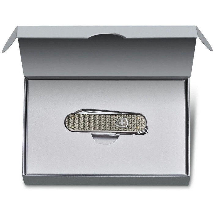 Ніж швейцарський Victorinox Classic SD Precious Alox Infinite Grey (0.6221.4031G)