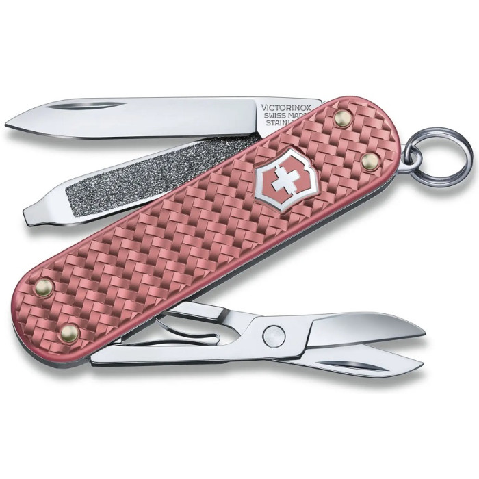 Ніж швейцарський Victorinox Classic SD Precious Alox Gentle Rose (0.6221.405G)