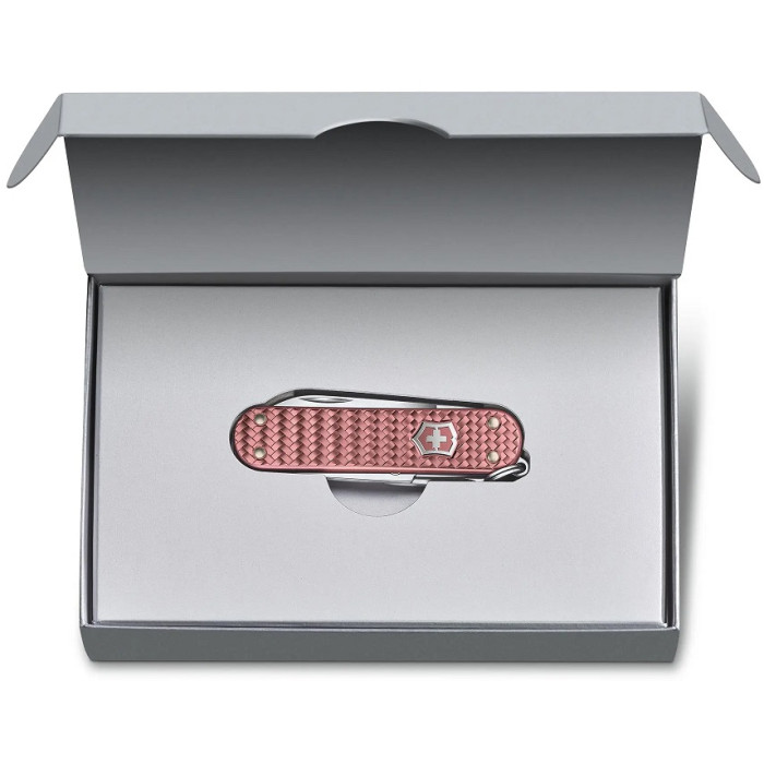 Ніж швейцарський Victorinox Classic SD Precious Alox Gentle Rose (0.6221.405G)