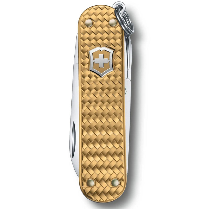 Ніж швейцарський Victorinox Classic SD Precious Alox Brass Gold (0.6221.408G)