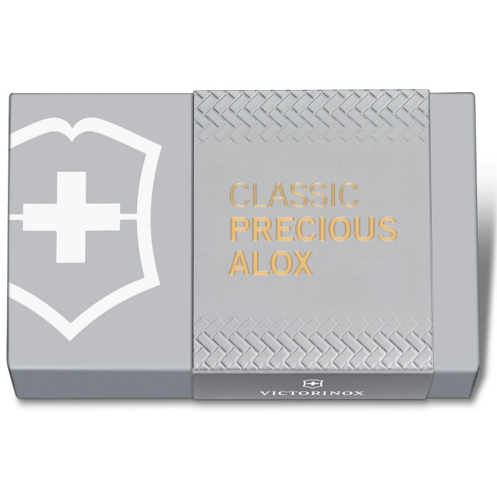 Ніж швейцарський Victorinox Classic SD Precious Alox Brass Gold (0.6221.408G)