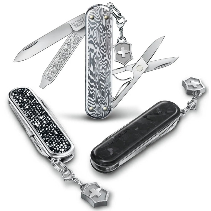 Нож швейцарский Victorinox Classic SD Brilliant Carbon (0.6221.90)